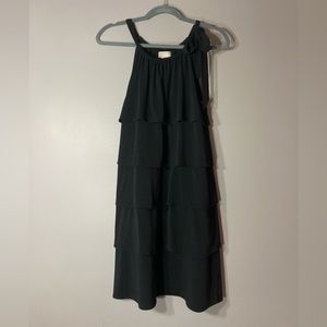 Michael Kors Ladies Dress S
Black Halter, Tiers, Ruffles 
LBD Cocktail Dress
